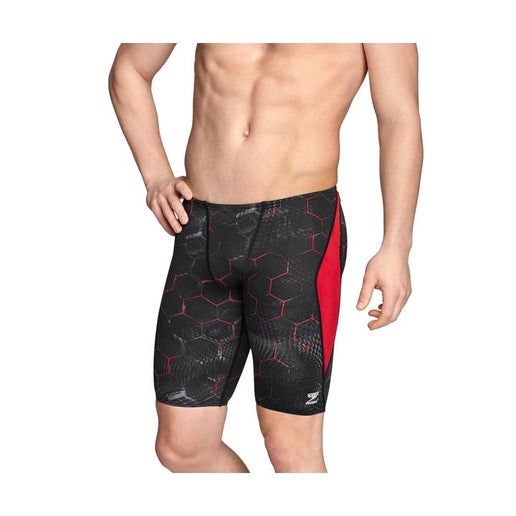 Speedo Endurance + Emerging Force Jammer, Colour: 601 Speedo Red, Size: 24