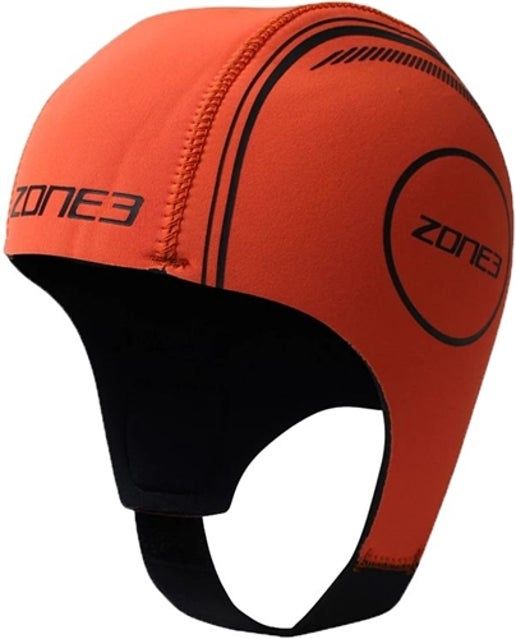 Zone3 Neoprene Swim Cap Hi-Vis, Size: Small
