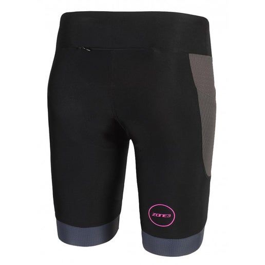 Zone3 Women's Aquaflo + Tri Shorts, Size: Small