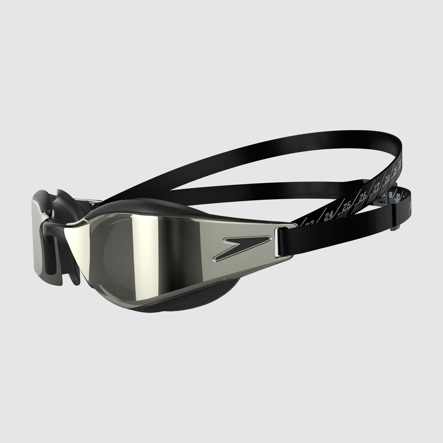 Speedo Fastskin Hyper Elite Mirrored, Colour: 976 Black/Oxid/Grey/Chrome