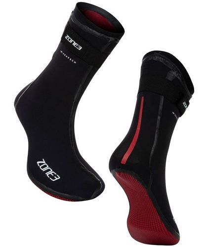 Zone3 Heat-Tech Neoprene Swim Socks, Size: Small
