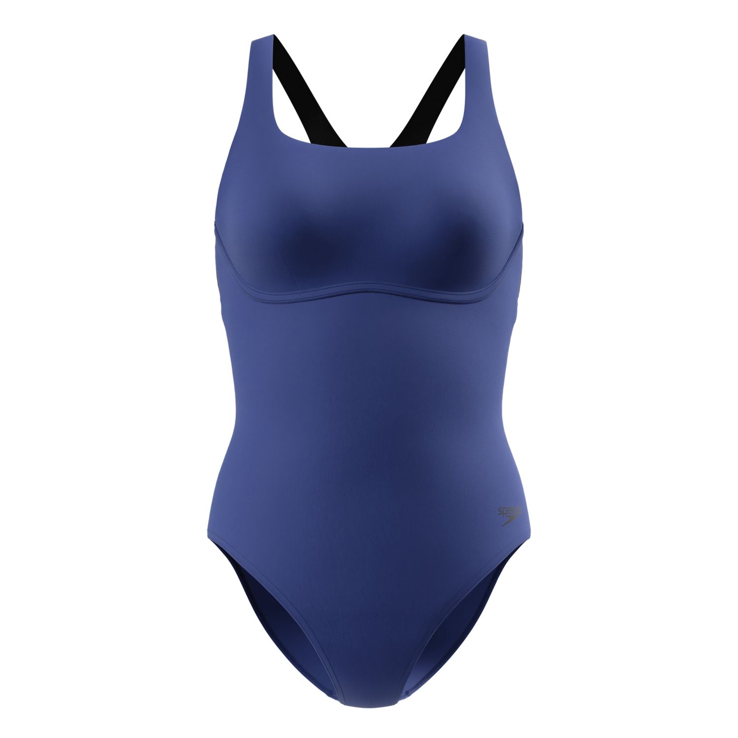 Speedo Solid Flex Band one Piece, Colour: Night Watch/Anthracite, Size: 10/38