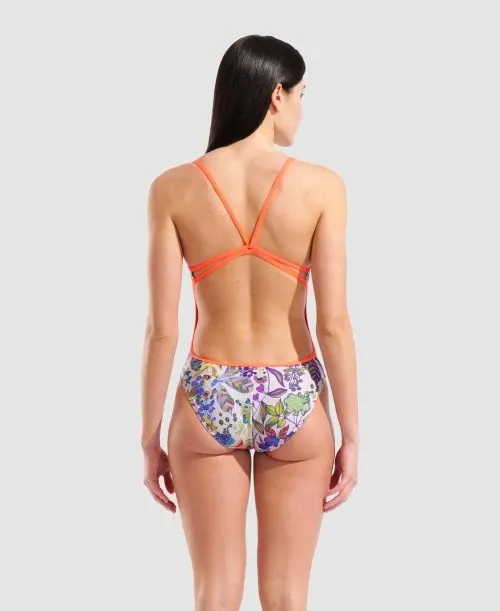Arena Women's Painting Swimsuit Lace Back