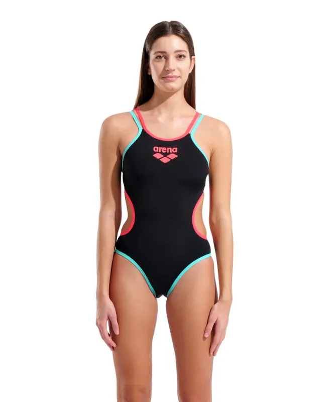 Arena Women's One Double Cross Back One Piece