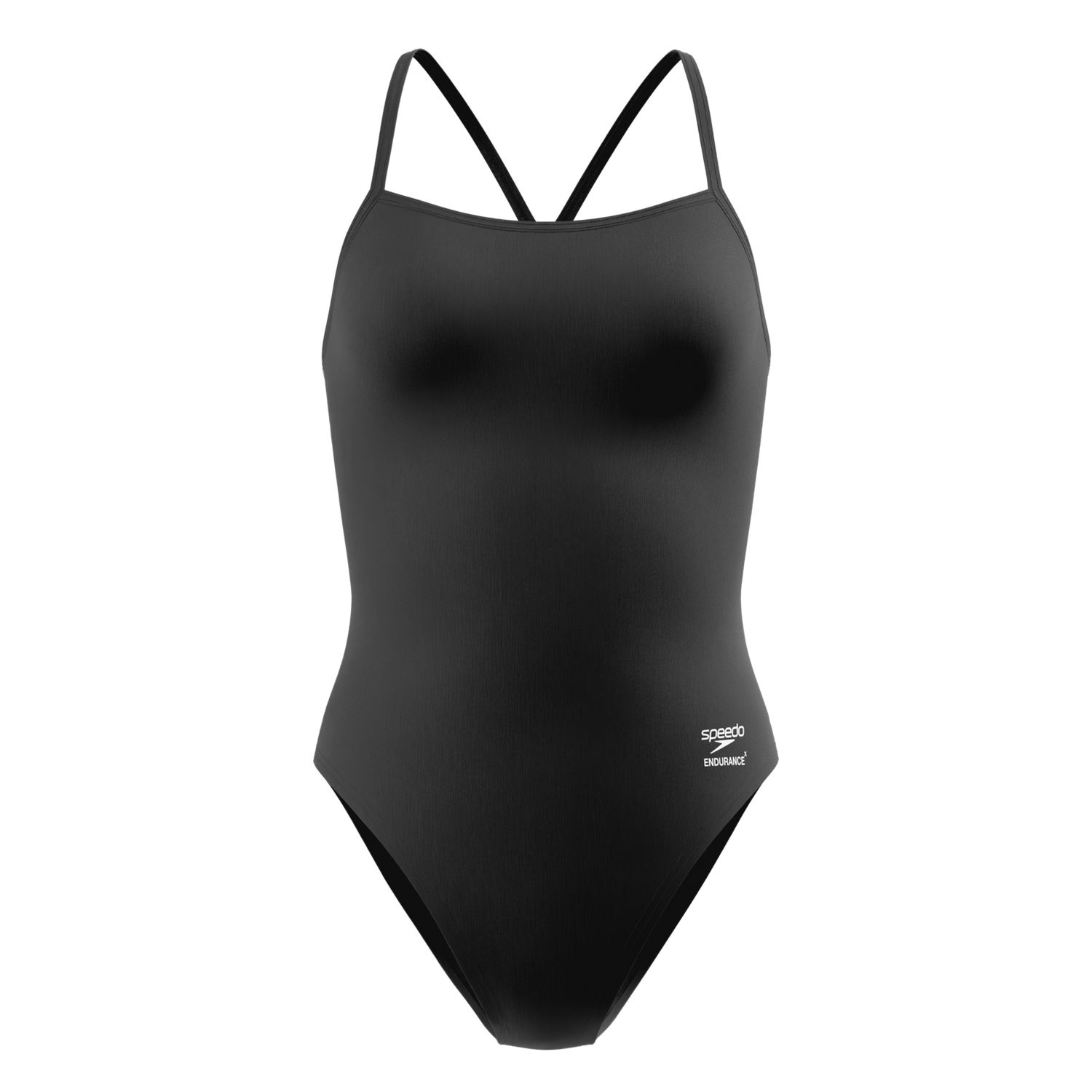 Speedo Women's Team Endurance+ Max V-Back 2.0 Swimsuit, Colour: 002 Team Black, Size: 26