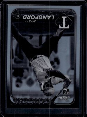 2024 Topps Chrome Update #USC35 Wyatt Langford Negative Refractor