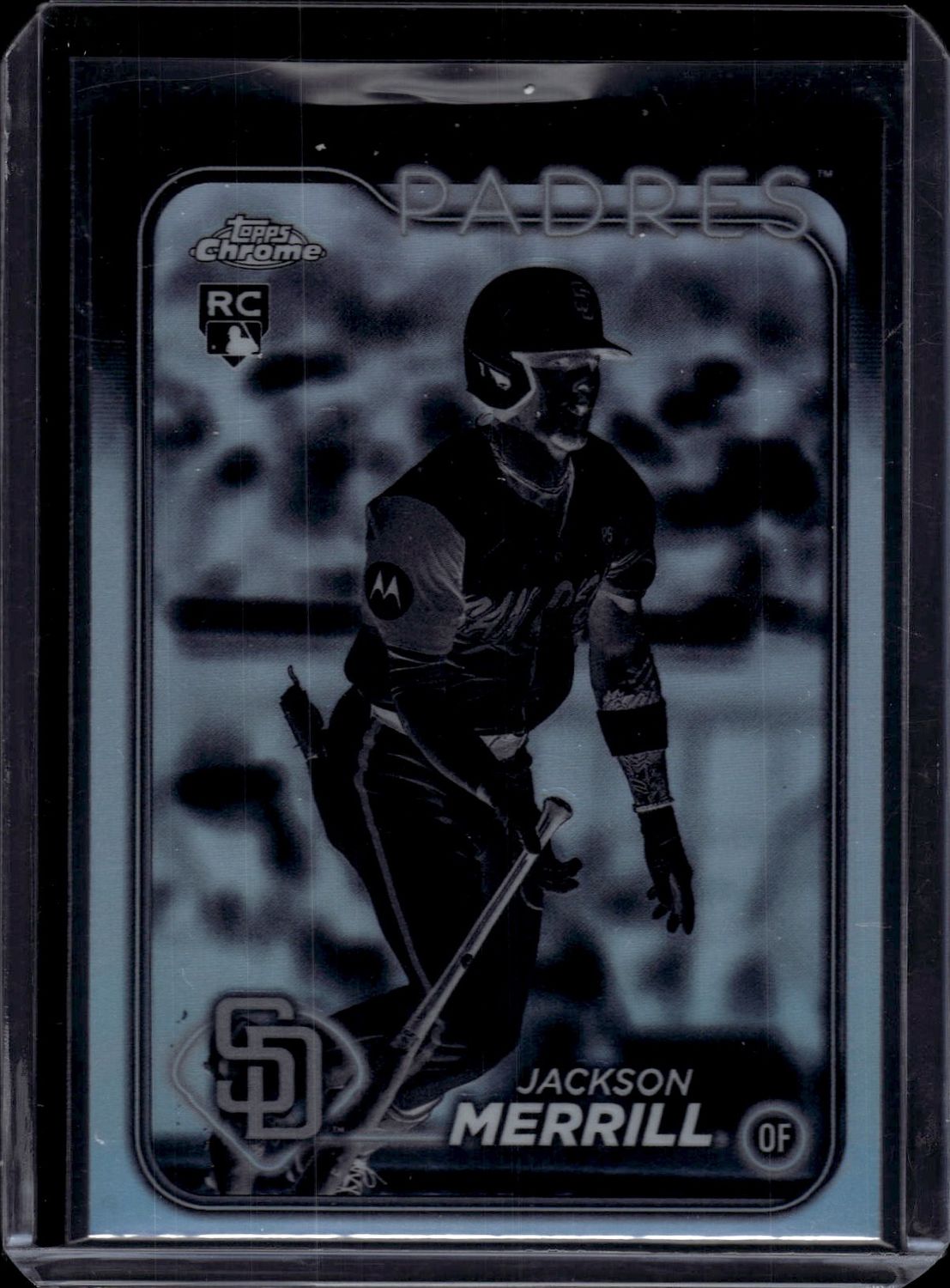 2024 Topps Chrome Update #USC153 Jackson Merrill Negative Refractor