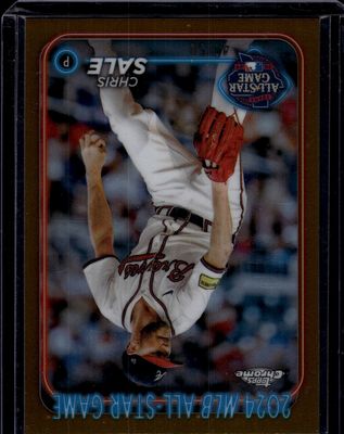 2024 Topps Chrome Update #ASGC-28 Chris Sale  Gold Refractors #/50
