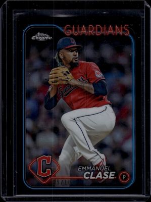2024 Topps #116 Emmanuel Clase Black /10