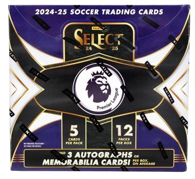 2024/25 Panini Select Premier League EPL Soccer Hobby Box