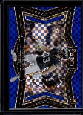 2024 Select #500 Cooper DeJean Field Level Blue Checkerboad /75