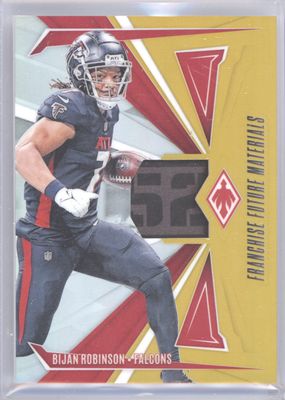 2024 #FFM-BRN Bijan Robinson Franchise Future Materials Gold /10