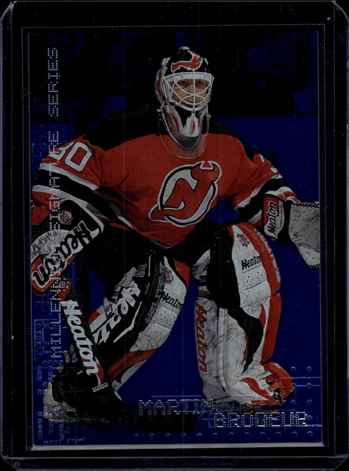 1999 Be a Player Millennium Signature Series #143 Martin Brodeur Blue /100