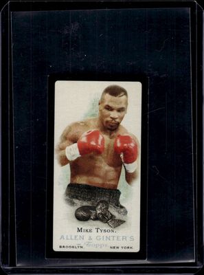 2006 Topps Allen &amp; Ginter #301 Mike Tyson Mini Black Boarder