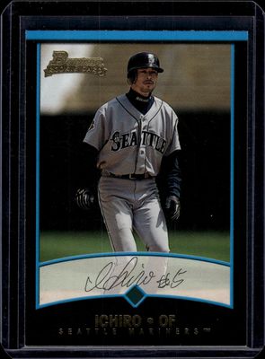2001 Bow Draft Picks &amp; Prospects #BDP84 Ichiro Suzuki