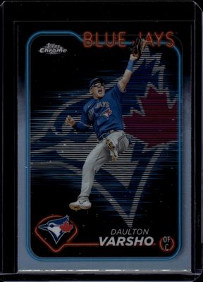 2024 Topps Chrome #140 Daulton Varsho Lightboard