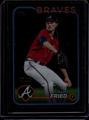 2024 Topps Series One #146 Max Fried Acetate /10