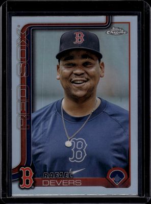 2025 Topps Chrome #127 Rafael Devers Image Variation