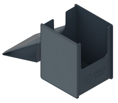 Heavy Play RFG Deck Box MAX 100 Double Sleeved Artificer Grey