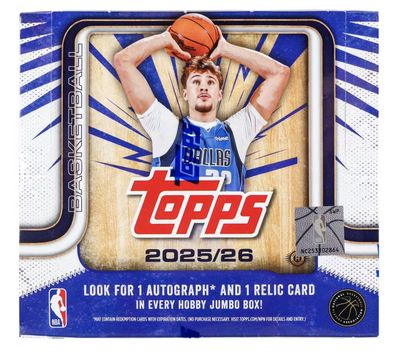 2025/26 Topps Basketball Hobby Jumbo Box