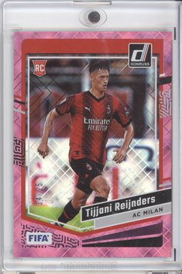 2023-24 Donruss Soccer #131 Tijjani Reijnders Pink Cubic /25