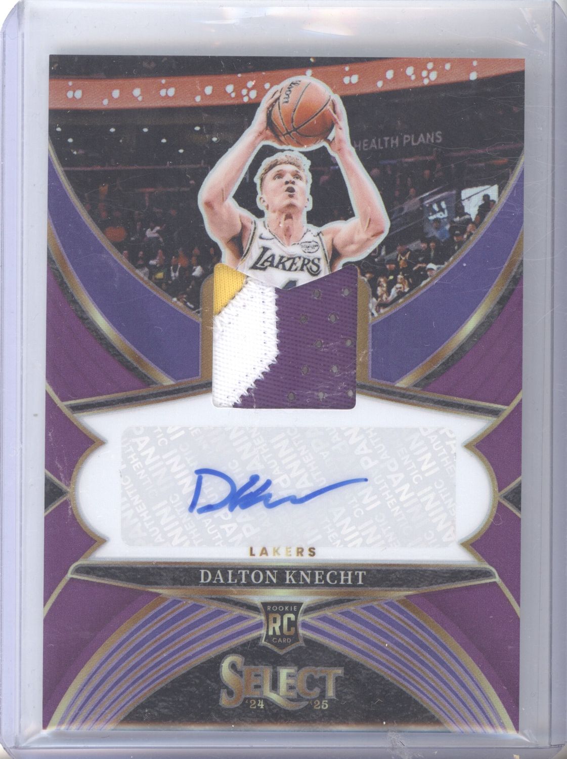 2024-25 Select Dalton Knecht Rookie Jersey Auto /99