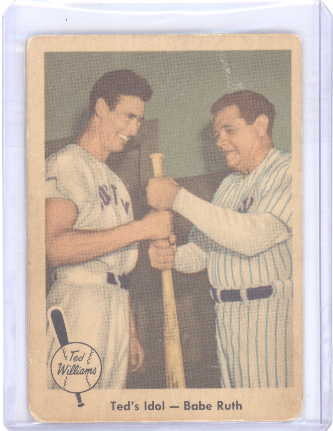 1959 Fleer Ted Williams - Babe Ruth