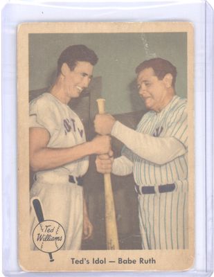 1959 Fleer Ted Williams - Babe Ruth