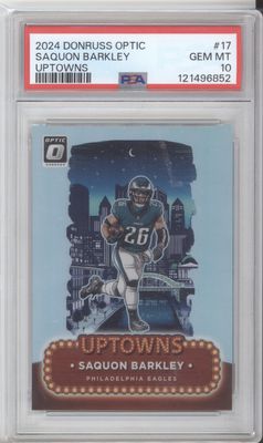 2024 Donruiss Optic Uptown Saquon Barkley