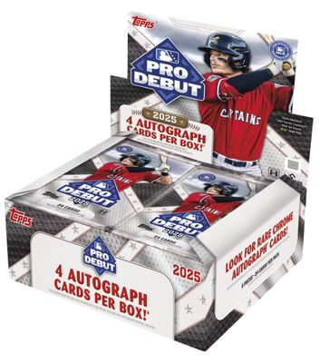 2025 Topps Pro Debut Hobby Jumbo Box