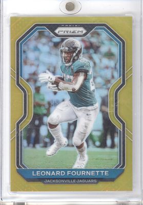 2020 Panini Prizm #93 Leonard Fournette Prizm Gold #/10