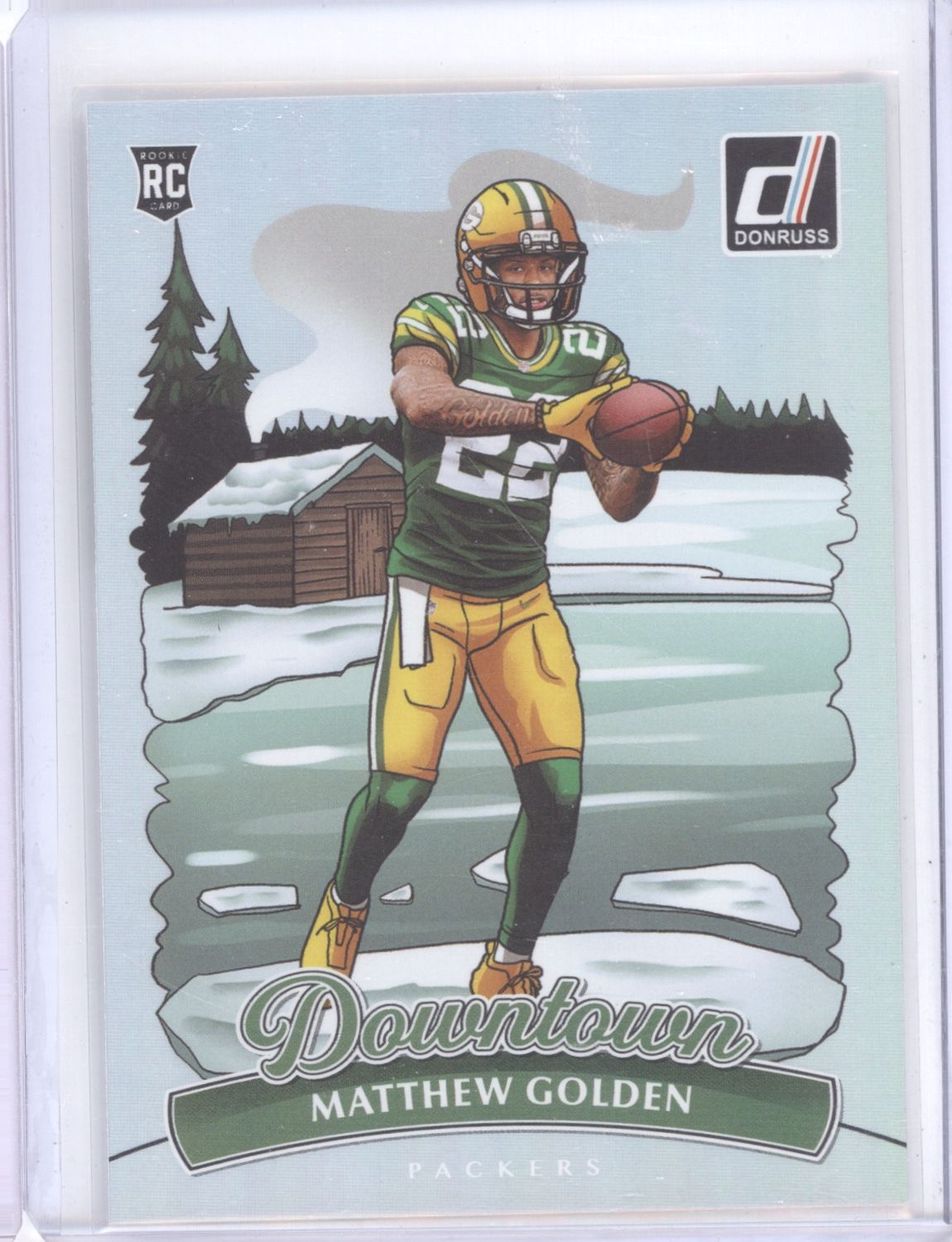 2025 Donruss #18 Matthew Golden Downtown!