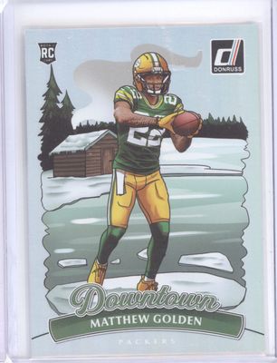 2025 Donruss #18 Matthew Golden Downtown!