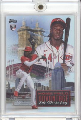2024 Topps #HFA-1 Elly De La Cruz Home Field Advantage