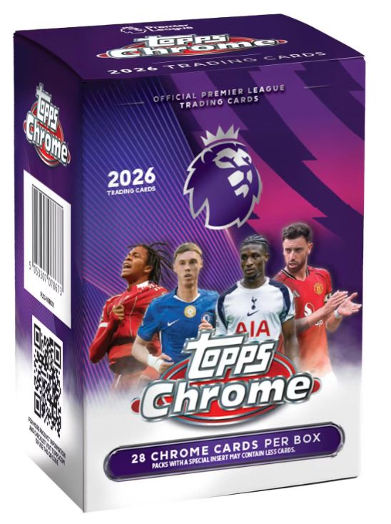 2026 Topps Chrome® Premier League - Value Box
