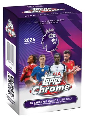 2026 Topps Chrome® Premier League - Value Box