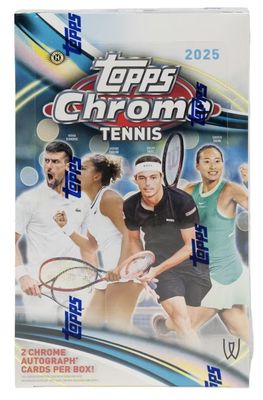 2025 Topps Chrome Tennis Hobby Box