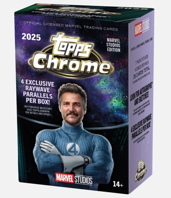 2025 Topps Marvel Studios Chrome® - Value Box