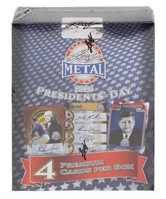 2026 Leaf Metal Presidents Day Hobby Box