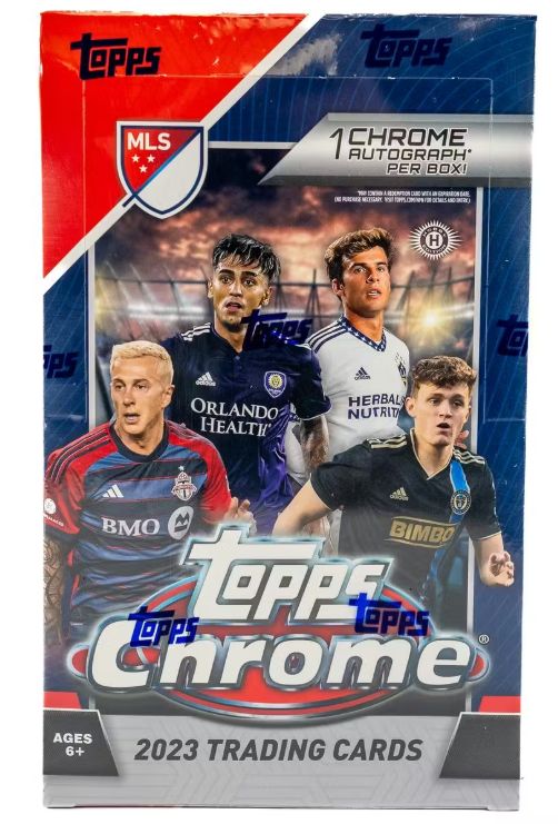 2023 Topps Chrome MLS Soccer Hobby Box