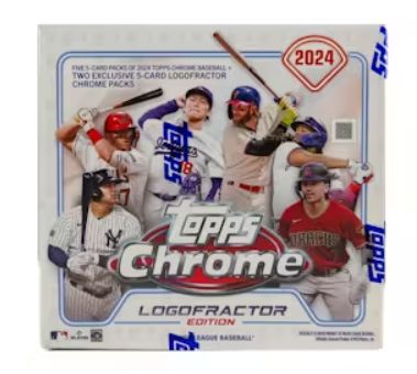 2024 Topps Chrome Logofractor Baseball Box