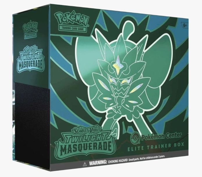 Twilight Masquerade Pokemon Center Elite Trainer Box (Exclusive) - SV06: Twilight Masquerade (TWM)