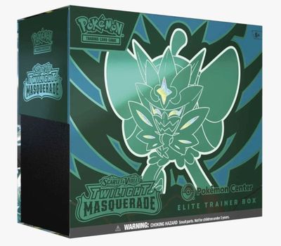 Twilight Masquerade Pokemon Center Elite Trainer Box (Exclusive) - SV06: Twilight Masquerade (TWM)