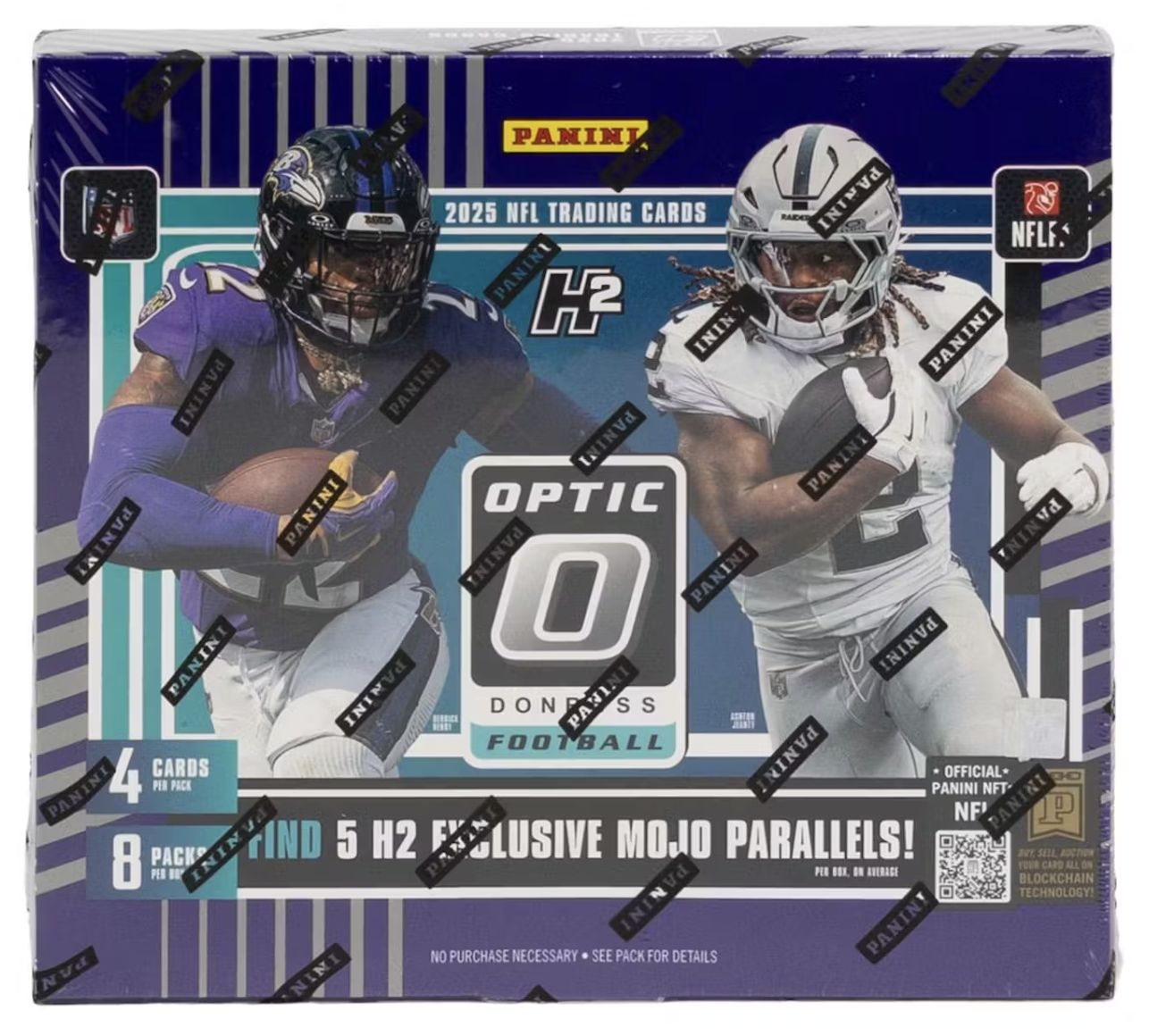 2025 Panini Donruss Optic Football H2 Box