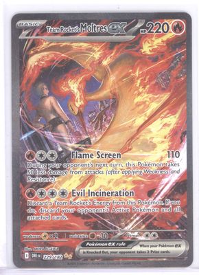 Team Rocket's Moltres ex - 229/182 - SV10: Destined Rivals (DRI)