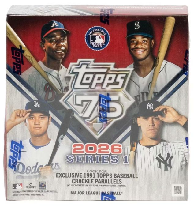 2026 Topps Series 1 Baseball Mega Box