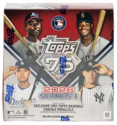 2026 Topps Series 1 Baseball Mega Box