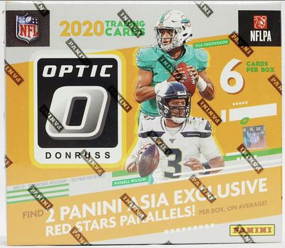 2020 Panini Donruss Optic Football Asia Tmall Hobby Box