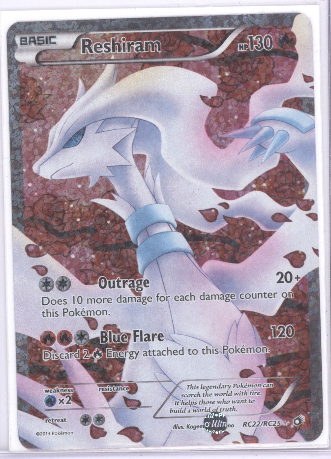 Reshiram (Full Art) - Legendary Treasures: Radiant Collection (LTR)(2/28)