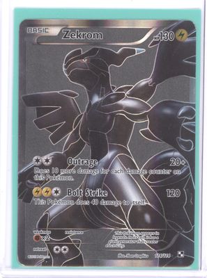 Zekrom (114 Full Art) - Black and White (BLW)